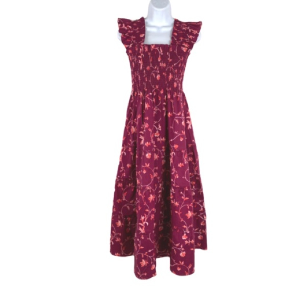 NWT Burgundy Botanical Ellie